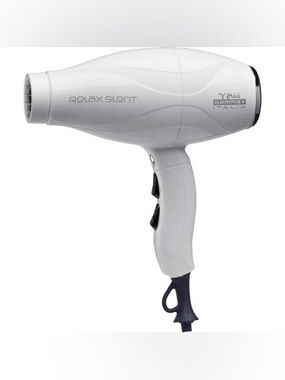 Gamma+ Relax Silent White Hair Dryer